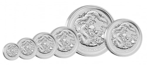 Australian Lunar Silver Bullion Coins (Perth Mint images)