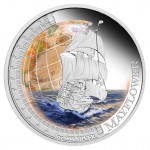 Mayflower Silver Proof Coin (Perth Mint image)