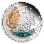 Santa Maria Silver Proof Coin (Perth Mint image)
