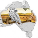 June 2013 Australian Silver Coins Depicting Dragon, Kookaburra and Manta Ray