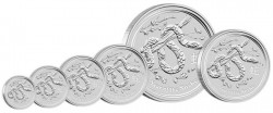 2013 Year of the Snake Silver Bullion Coins